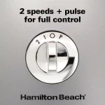 Hamilton Beach 10-Cup Food Processor, 525W, 3-Speed Grey thumbnail 6