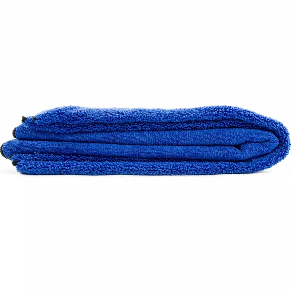 Zwipes Ultra Plush Extra Large Microfiber Drying Towel, Blue (2-Pack)