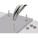TEKTON Mini Bent Long Nose Pliers with 45-Degree Angle and Crosscut Teeth thumbnail 10