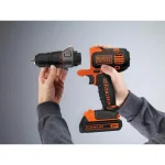 BLACK+DECKER 20V MAX Matrix Cordless Drill/Driver Kit with 1.5Ah Battery and Charger thumbnail 9
