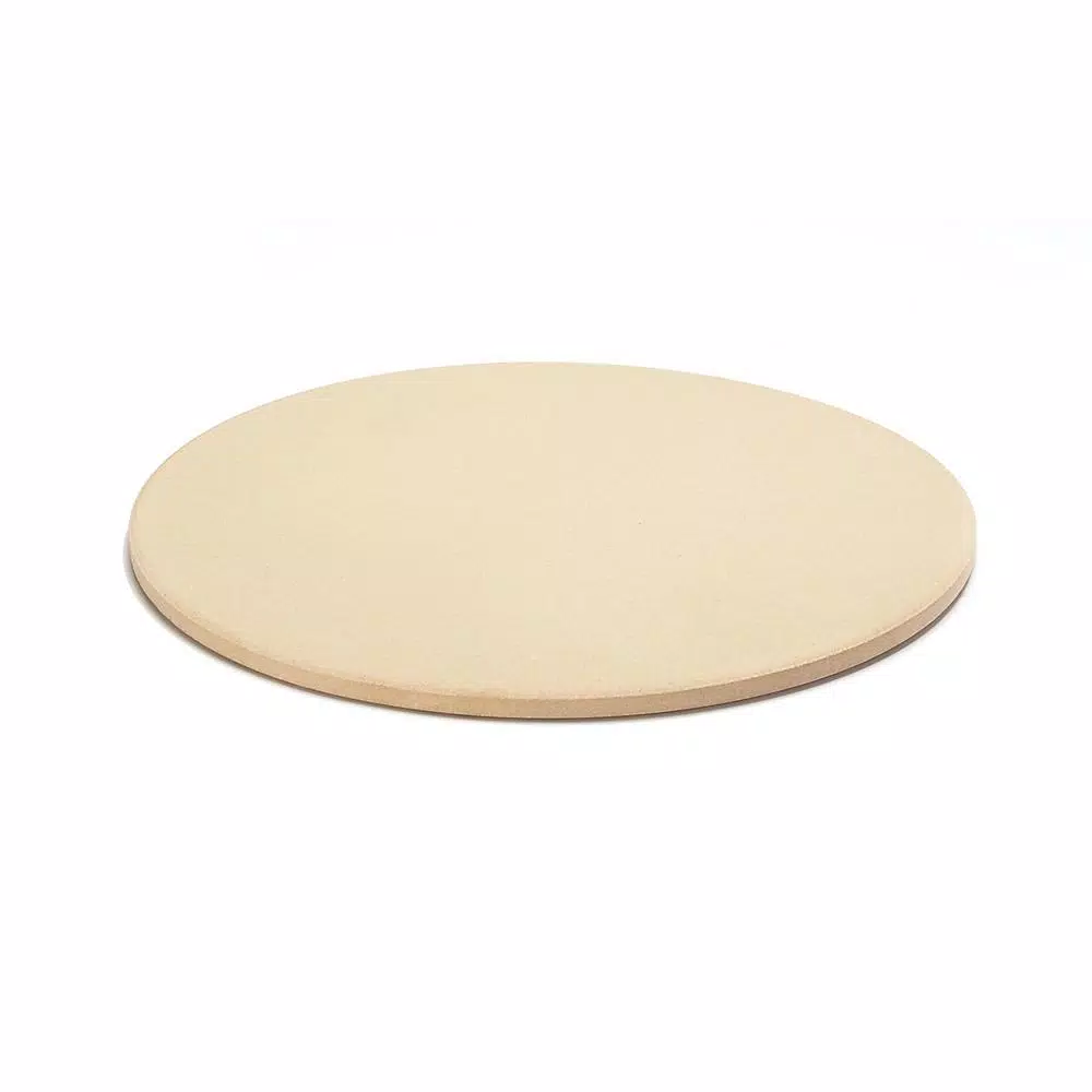 Outset 13 in. Round Cordierite Pizza Grill Stone
