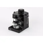 PREMIUM Espresso Machine and Cappuccino Maker with Milk Frother, 4-Cup Tempered Glass Carafe, Black thumbnail 3