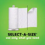 Bounty Select-A-Size White Paper Towels, 6 Triple Rolls thumbnail 9