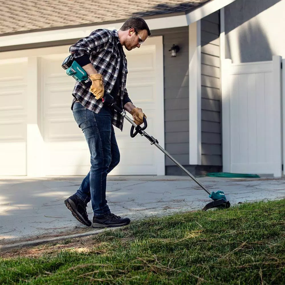 Makita 18V LXT Brushless Cordless String Trimmer Kit with 4.0 Ah Battery, Charger, and Bonus Trimmer Line