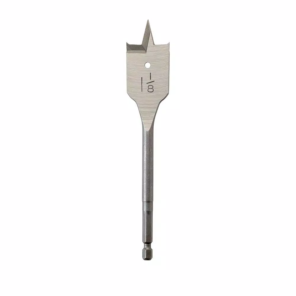 Milwaukee 8-Piece Universal QUIK-LOK Spade Bit Set with 6 in. Extension