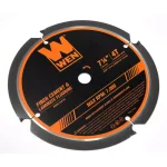 WEN 7-1/4 in. 4-Tooth PCD Diamond-Tipped Circular Saw Blade for Fiber Cement and Laminate Flooring thumbnail 4
