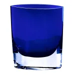 Badash Crystal Sutton Galleries Samantha 8 in. Cobalt Blue European Mouth Blown Glass Bud Vase thumbnail 1