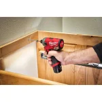 Milwaukee M12 FUEL 12V Brushless Stubby 3/8 in. Impact Wrench & 1/4 in. Hex Hydraulic Impact Driver Combo Kit thumbnail 4