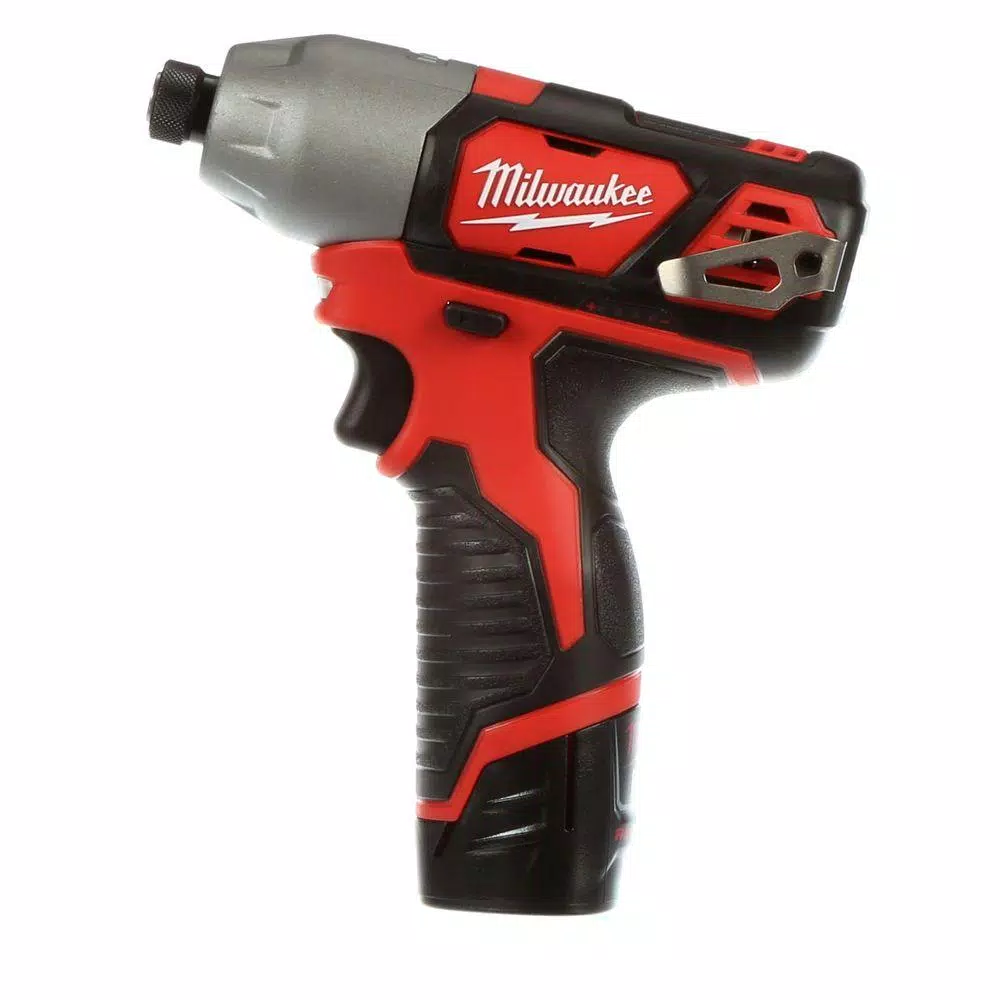 Milwaukee M12 12V Lithium-Ion Cordless Hammer Drill and Impact Driver 2-Tool Combo Kit