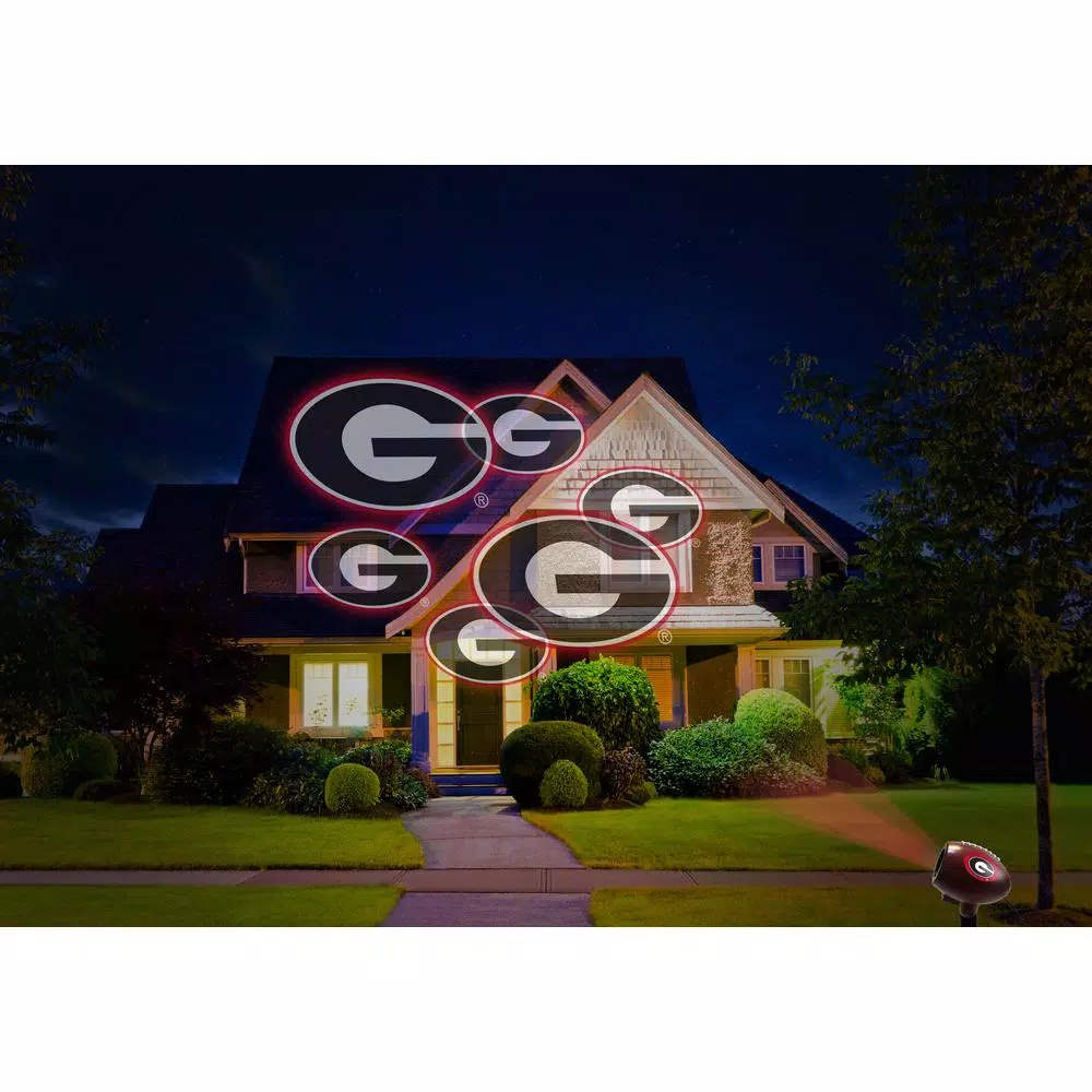 Unbranded NCAA Georgia Bulldogs Lite-Imation Team Pride LED Projector Light