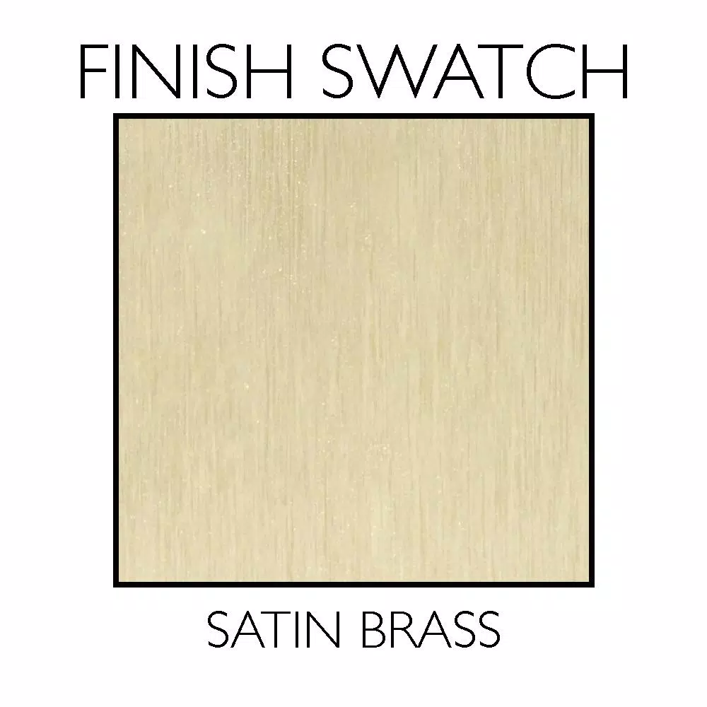 Design House 3.5 in. x 5/8 in. Radius Satin Brass Steel Door Hinges, 10-Pack