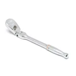 GearWrench 1/4 in. Drive 7 in. 90-Tooth Flex Head Teardrop Ratchet thumbnail 2