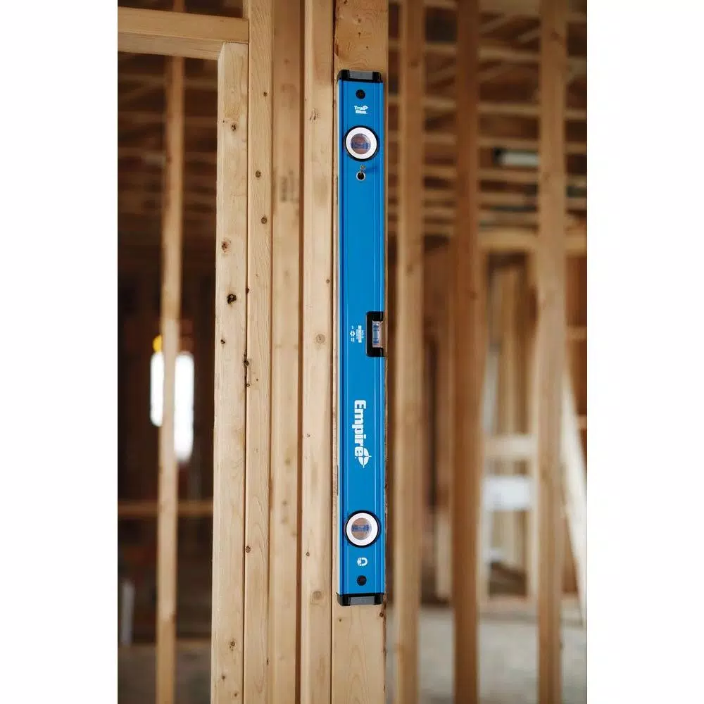 Empire 24 in. True Blue Magnetic Box Beam Level with 12 in. Magnetic Level