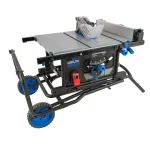 Delta 36-6023 10 in. Portable Contractor Table Saw with Rolling Stand thumbnail 2