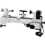 Shop Fox 1/2 HP Bench-Top Wood Lathe, 10 in. x 15 in., 120-Volt, 6-Speed Cast-Iron Construction thumbnail 2