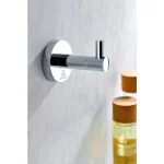 ANZZI Caster Series Single Robe Hook, Polished Chrome thumbnail 3