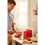 KitchenAid 100-Year Limited Edition Queen of Hearts 2-Slice Passion Red Toaster thumbnail 6