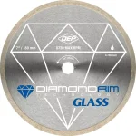 QEP 7 in. Glass Tile Diamond Blade for Wet Tile Saws, Continuous Rim thumbnail 1