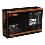 CURT 2-Bike Hitch Mounted Bike Rack with Adjustable Shank and Tilt-Down Design thumbnail 7