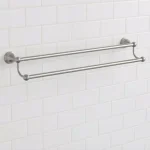 Glacier Bay Mandouri Series 24 in. Double Towel Bar, Brushed Nickel Aluminum thumbnail 2
