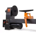 WEN 8 in. x 12 in. Variable Speed Midi Wood Lathe, 750-3200 RPM thumbnail 3