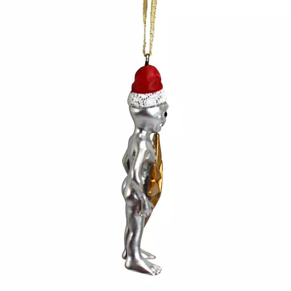 Design Toscano Wiseman Star Christmas Alien Holiday Ornament Set, 3-Piece