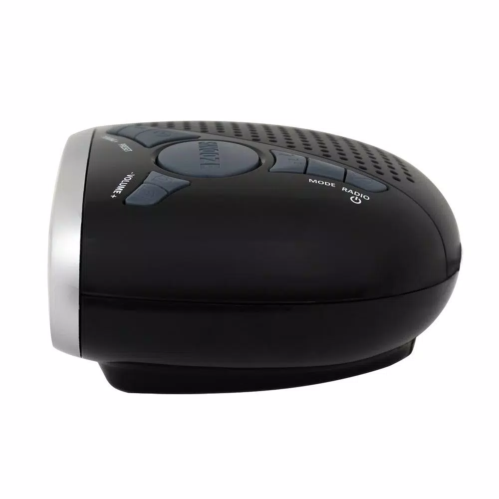 Jensen JCR-175 AM/FM Digital Alarm Clock Radio with Green LED Display and Aux Input