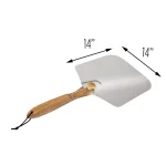Honey-Can-Do 12 in. x 14 in. Aluminum Foldable Pizza Peel thumbnail 4