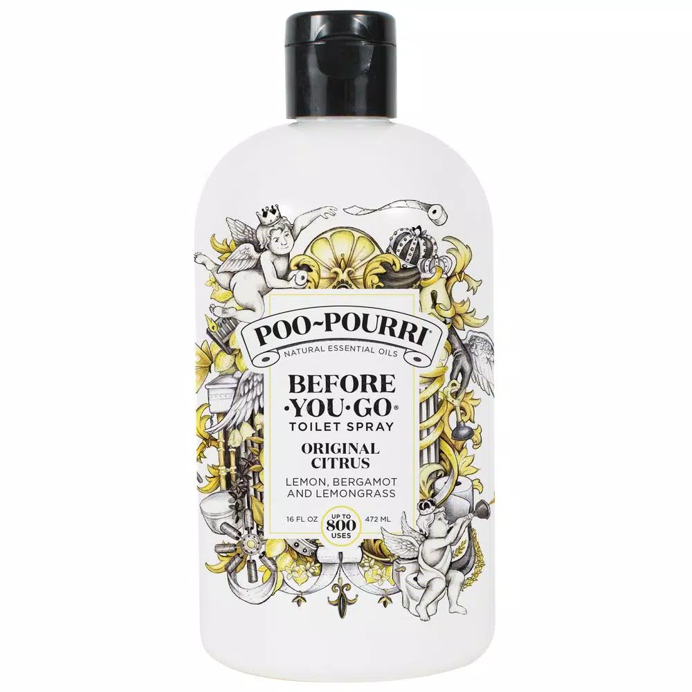 POO POURRI Poo-Pourri Original Citrus Toilet Air Freshener Spray, 16 oz. Refill