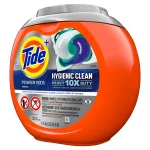 Tide Heavy Duty 10X Hygienic Clean Power Pods Laundry Detergent, Original Scent, 21-Count (4-Pack) thumbnail 3