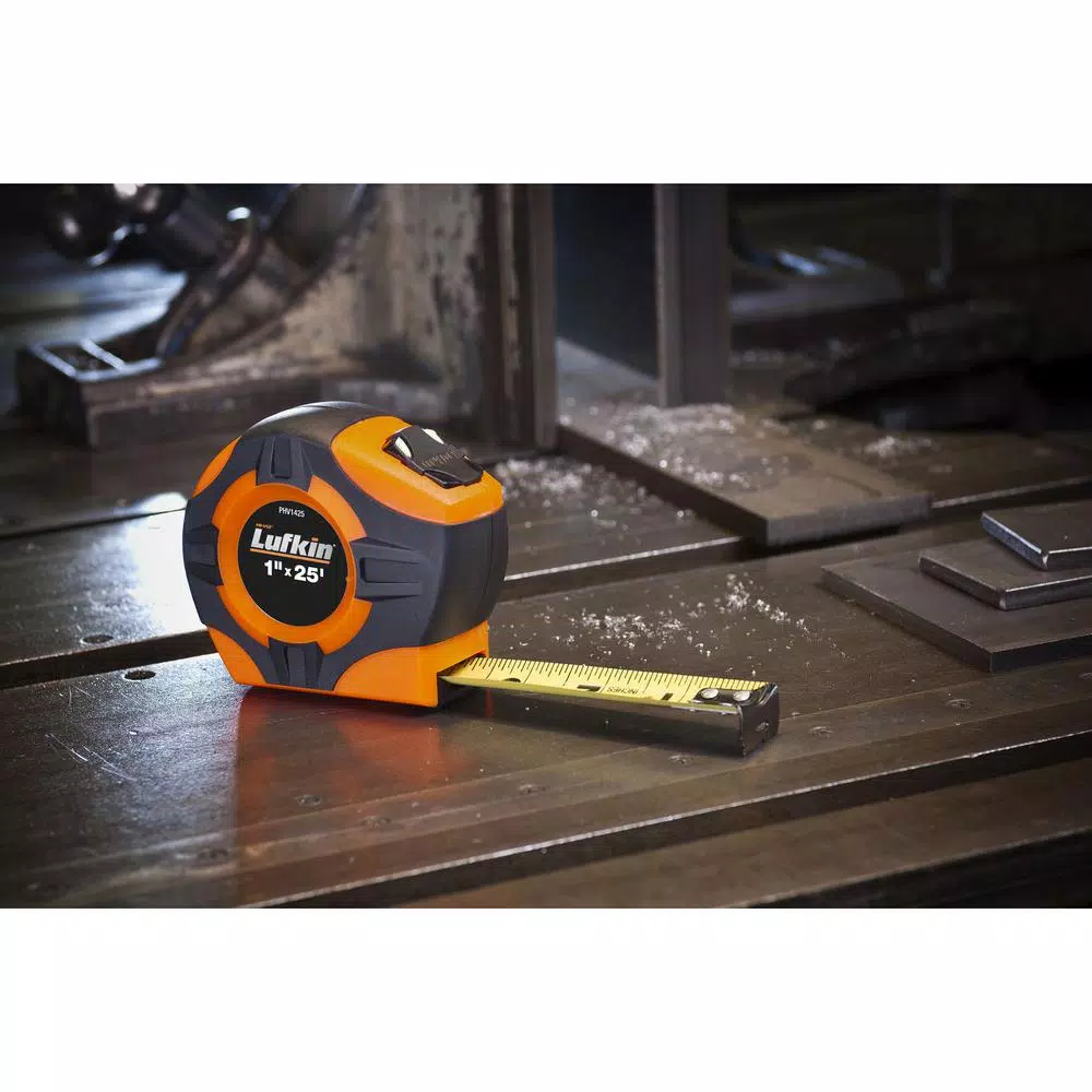 Lufkin Crescent Lufkin P1000 Series 25 ft. Power Return Engineer's Tape Measure