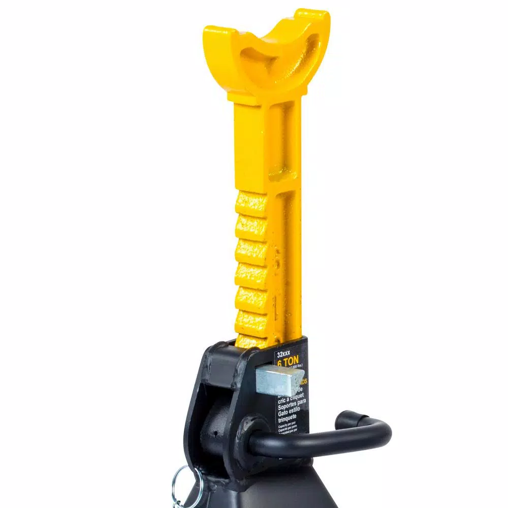 Omega Lift 32068 6-Ton Double Locking Pin Jack Stands - Pair