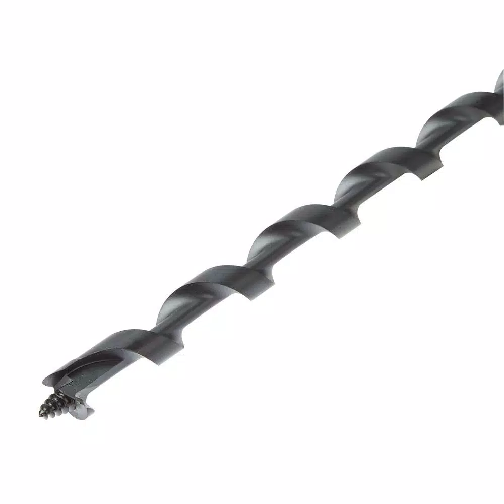 Milwaukee SHOCKWAVE 13/16 in. x 30 in. Carbon Lineman's Impact Auger Bit with 7/16 in. Hex Shank