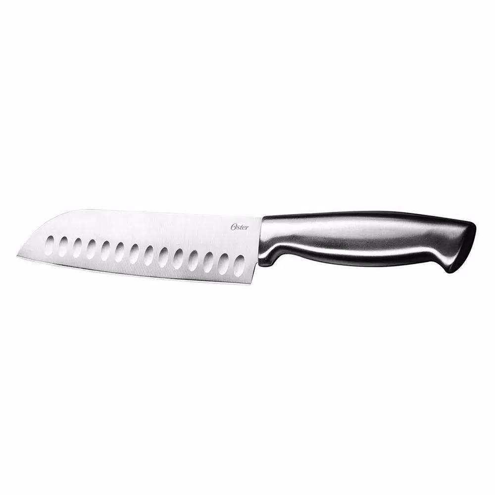 Oster Baldwyn 14-Piece Stainless Steel Knife Set with Hardwood Block