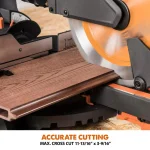 Evolution Power Tools Evolution R255SMS+ 10 in. 15 Amp Sliding Compound Miter Saw with Multi-Material Blade thumbnail 5