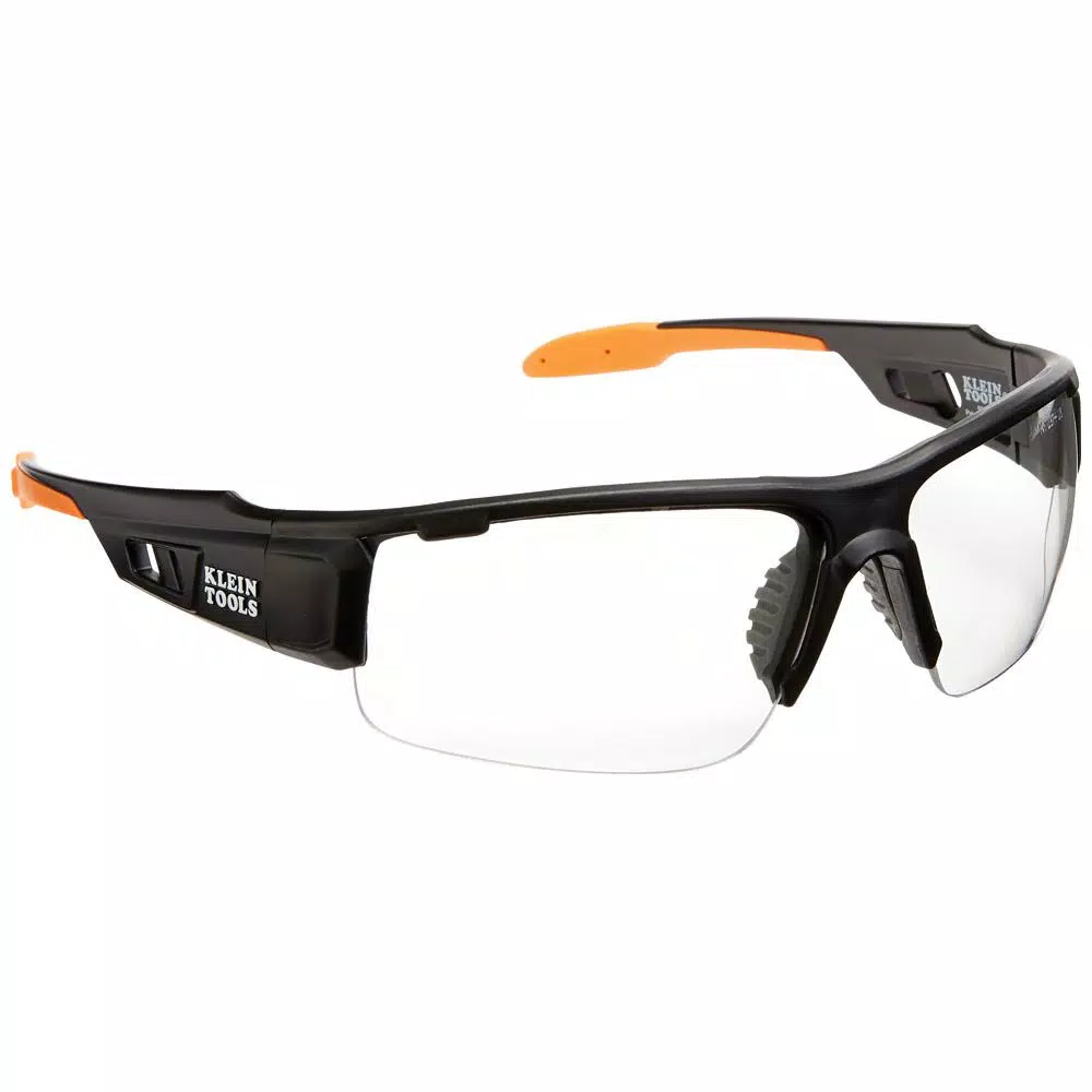 Klein Tools Professional Safety Glasses with Clear Anti-Fog and Scratch-Resistant Lenses