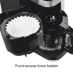 Hamilton Beach 12-Cup Auto Grounds Dispensing Drip Coffee Maker, Black thumbnail 2