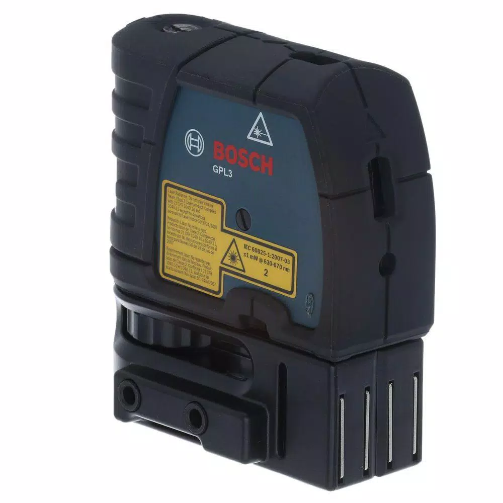 Bosch Factory Reconditioned 100 ft. Self-Leveling 3-Point Red Laser Level with Mounting Strap and Belt Pouch