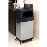 Seville Classics 17-Gallon UltraHD Commercial Stainless Steel Trash Bin with Wheels thumbnail 3