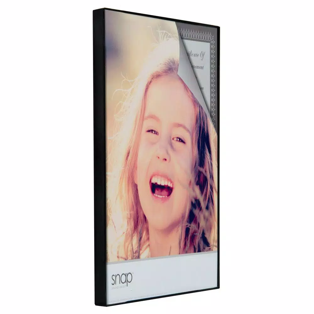 Pinnacle 12-Pack Black 8.5 x 11 in. Document Picture Frame Gallery Wall Set