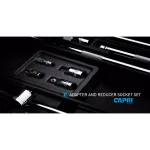 Capri Tools 4-Piece Socket Adapter and Reducer Set, Chrome Vanadium Steel thumbnail 4