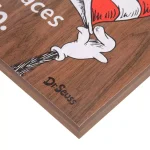 Pinnacle Patton Wall Decor Dr. Seuss The Cat in the Hat 18 in. Wood Decorative Wall Art Sign thumbnail 4