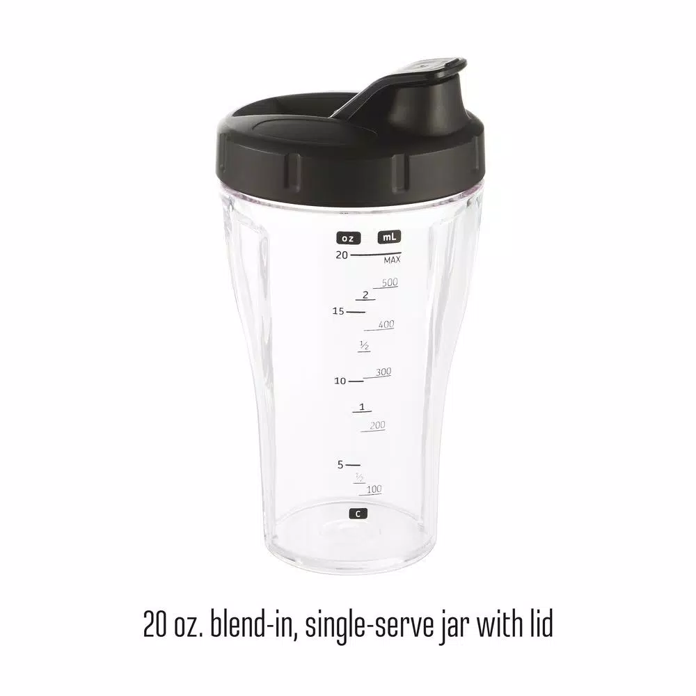 Weston Pro Series 11-Speed Blender with Sound Shield, 32 oz. Shatterproof Jar & 20 oz. Travel Jar, Stainless Steel