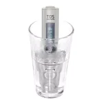 iSpring Digital TDS Meter and Thermometer with Automatic Temperature Calibration and Leather Carrying Case thumbnail 3