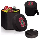 Picnic Time Stanford Cardinal Bongo 12 Qt. Collapsible Soft-Side Cooler - Black thumbnail 2