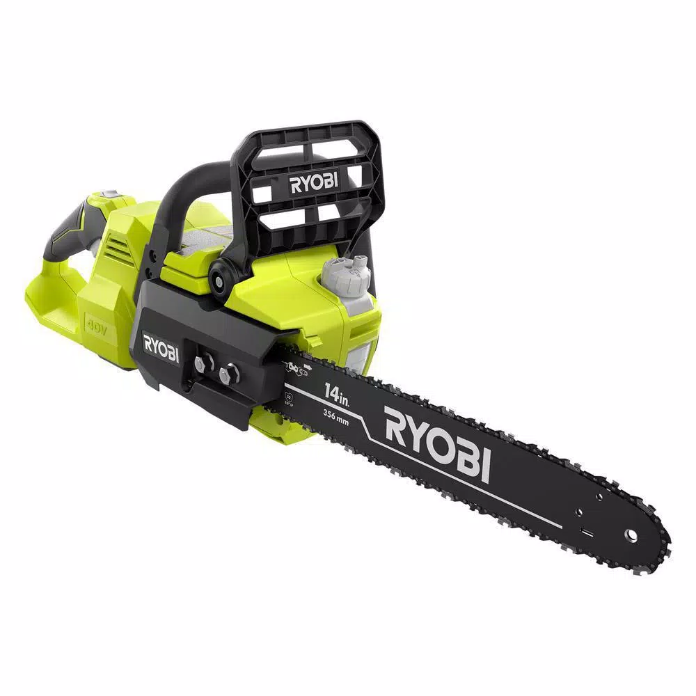 RYOBI 40V Lithium-Ion Cordless 4-Tool Combo Kit (Tool Only) - Trimmer, Blower, Chainsaw, & Hedge Trimmer