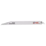 Milwaukee WRECKER 12 in. 7/11 TPI Demolition Reciprocating Saw Blades, Multi-Material, 25 Pack thumbnail 1