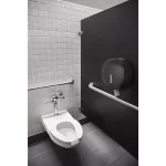 Alpine Industries Gray Jumbo Toilet Paper Dispenser - Durable ABS Plastic Wall Mount thumbnail 2
