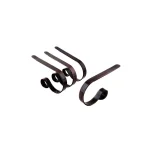 Original MantleClip Oil-Rubbed Bronze Stocking Holder (4-Pack) - Sturdy Metal Mantel Clips thumbnail 1