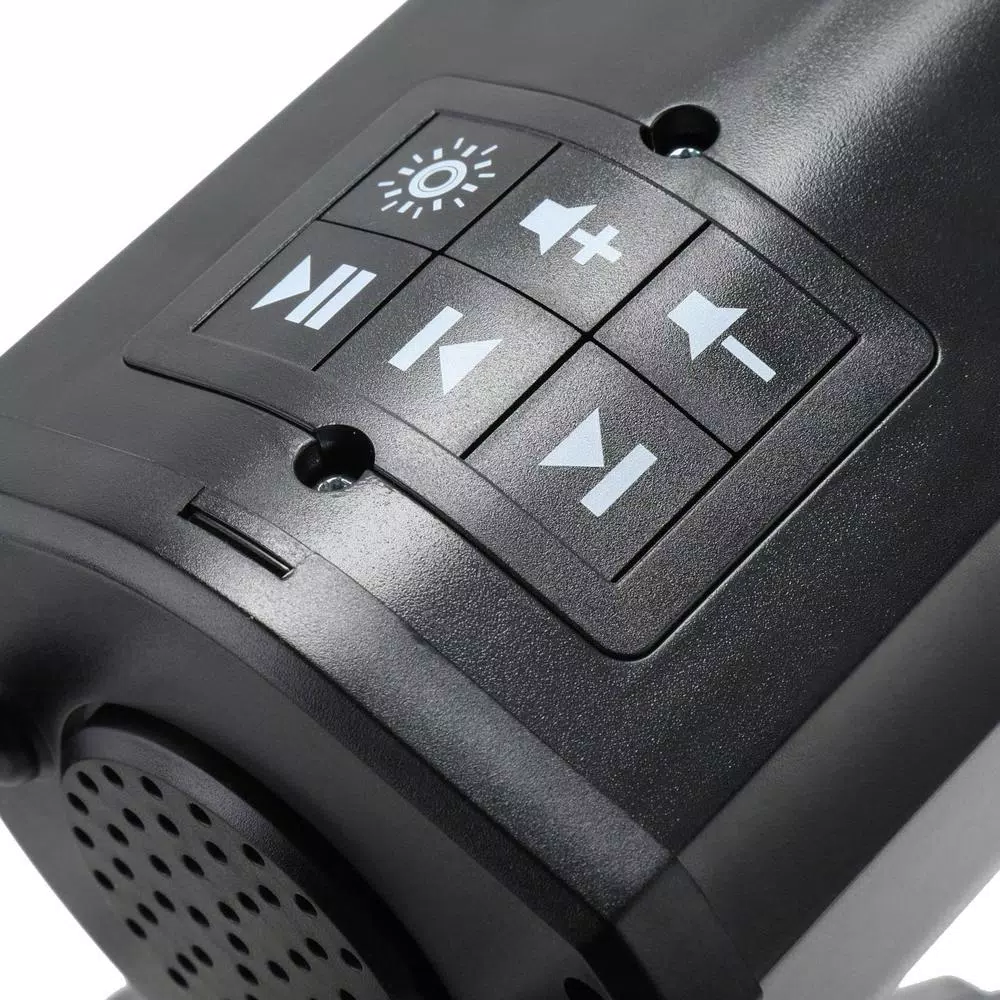 LightShow Multi-Color Whirl-A-Motion Holiday LightSync Projector with Sound Projection and Stake